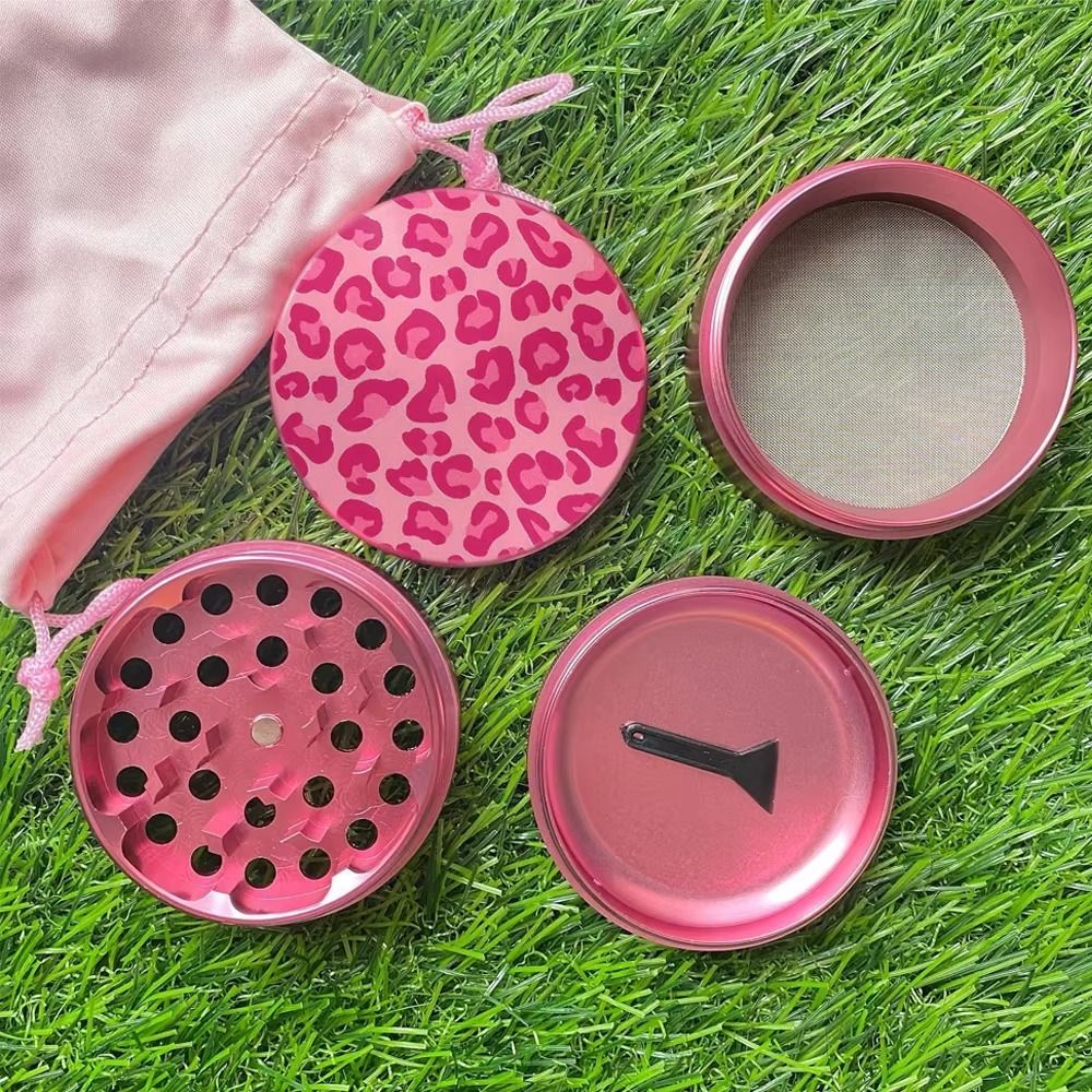 Personalized Custom Your Design 4 Parts Aluminium Alloy Smoking Herb Metal Grinder