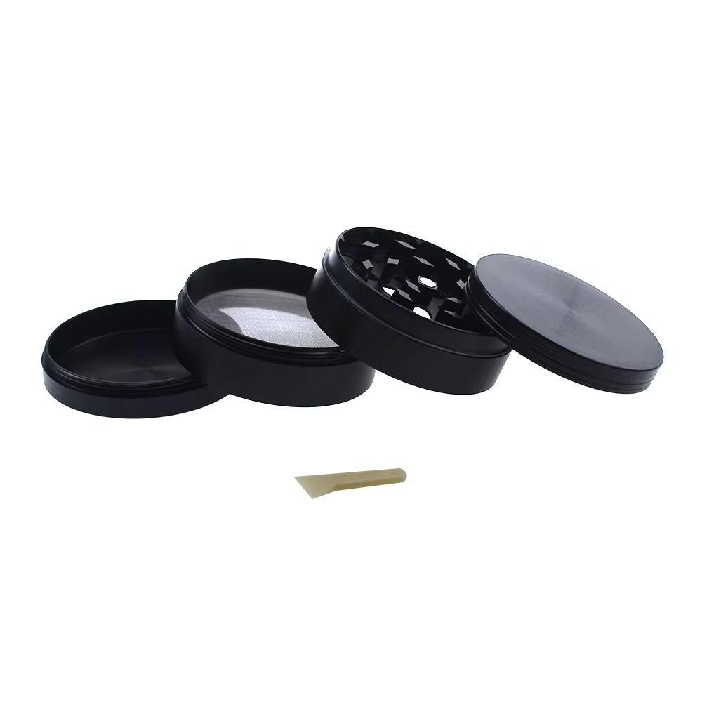 Four Layers Aluminum Custom Brand Herb Grinders and Smoker Accessories