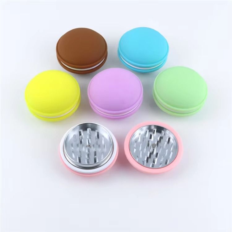 Personalized 2 Layers Herb Grinder Tobacco Grinding Grinders Custom Smoking Accessories