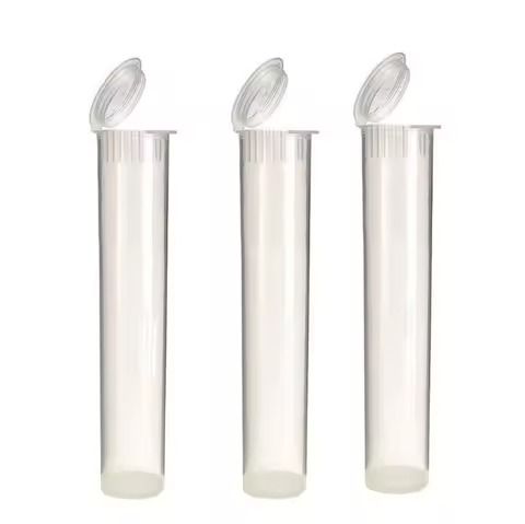 CR Test 116mm CR Plastic Packaging Pop Top Tubes Child Resistant Travel Holder Vial Containers for Pharmacy