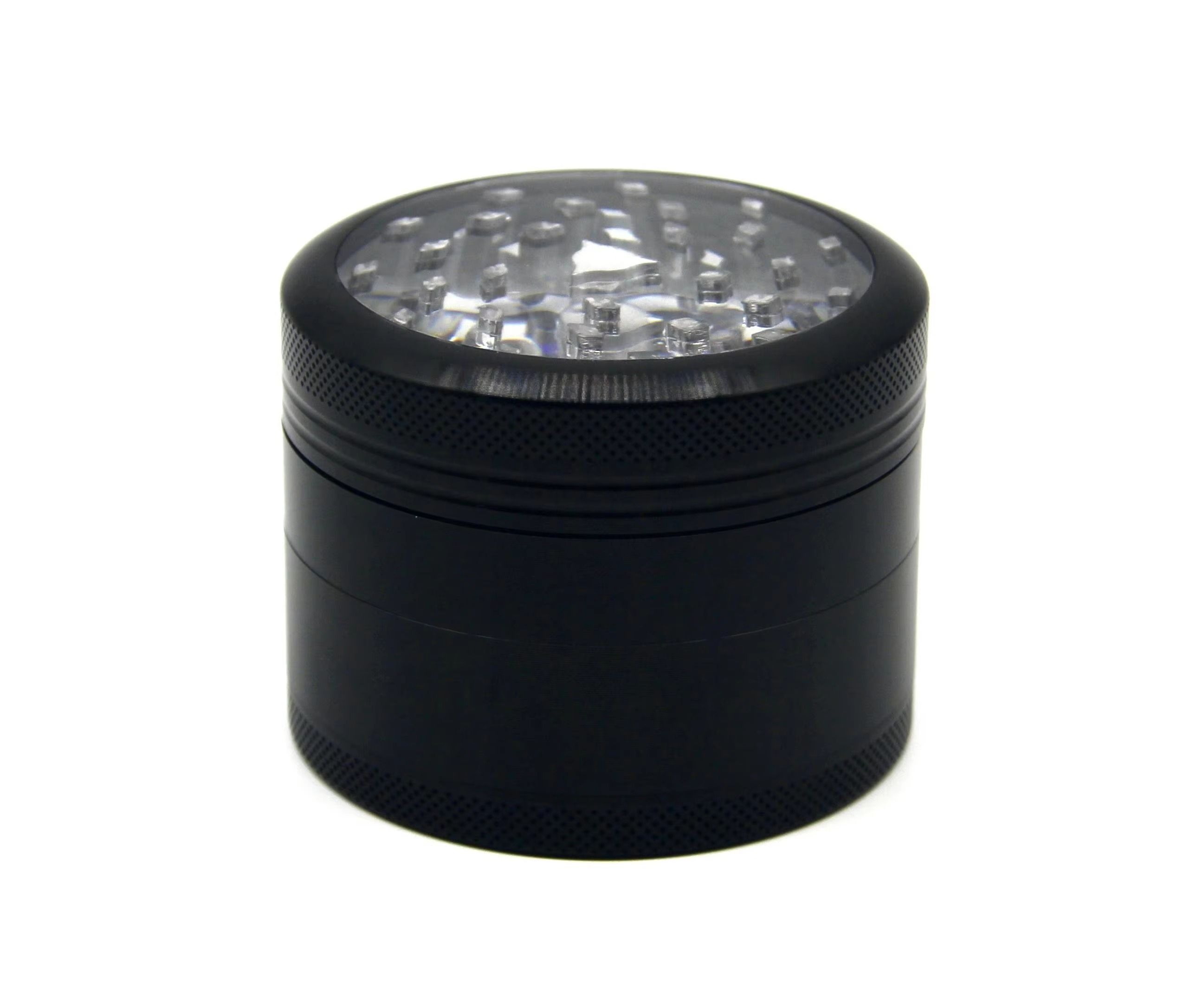 4 Layers Customized Logo Aluminium Alloy Herb Grinder Broyeur D'herbes Crusher Smoking Metal Grinders