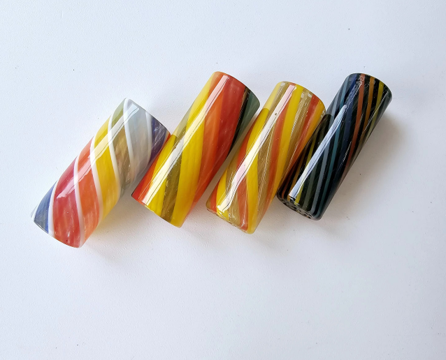 8*30mm 9*30mm 12*30mm 10*30mm Vortex Filters Spiral Smoke Glass Tips Rip Tip