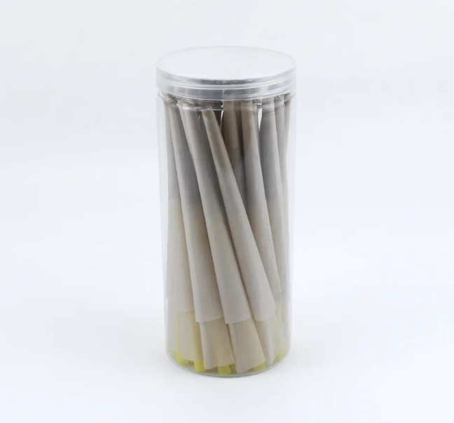 Arabic Gum Pre-Roll Cones Filter Tip Organic Rolling 50 Tobacco Hemmp Cones Per Pack Lighters Smoking Accessories