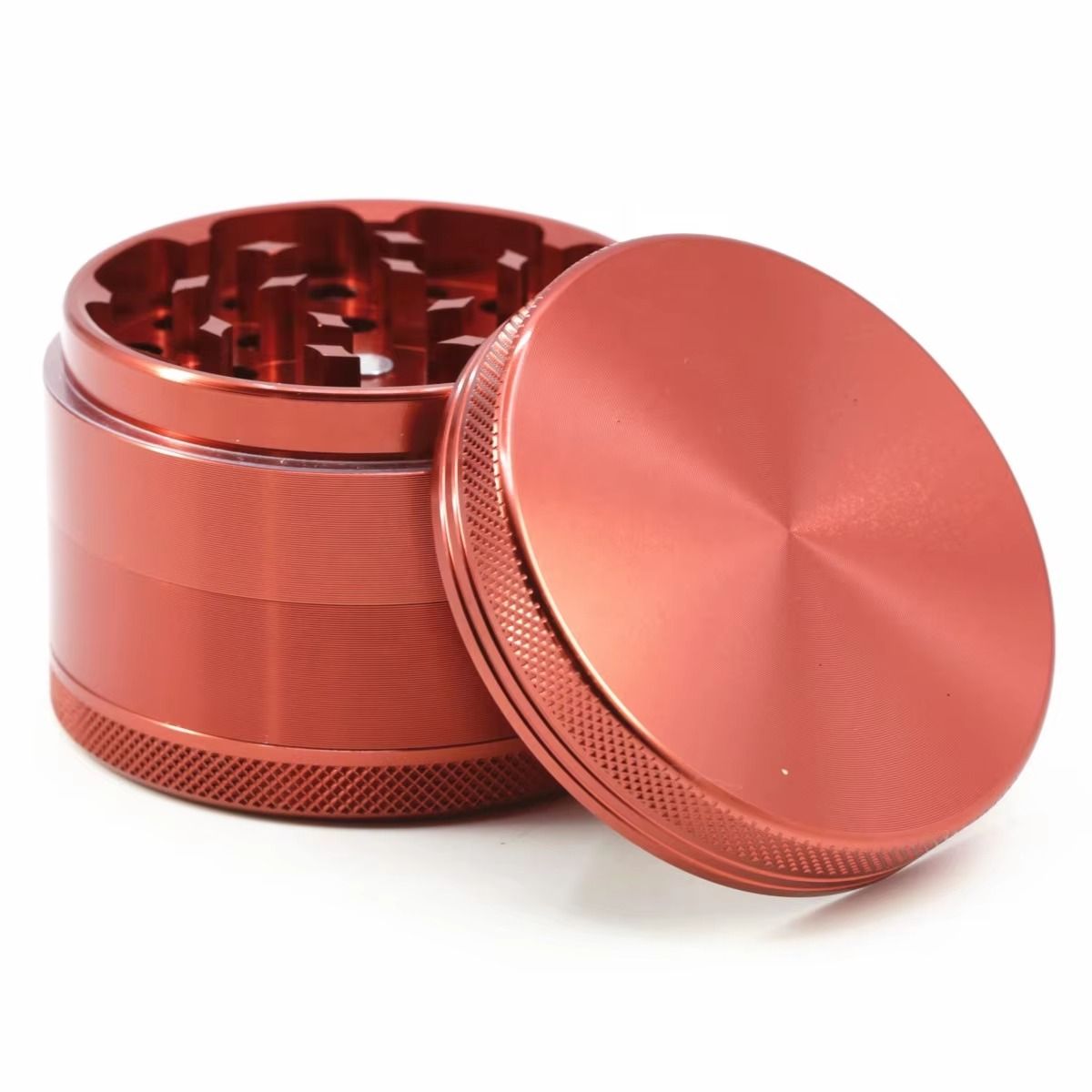 Custom Brand Multiple Color Assorted 3pcs Non-stick Aluminum Alloy Zinc Alloy Grinder