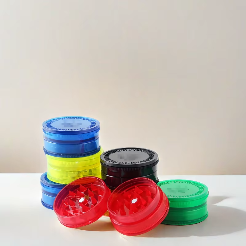 Factory Wholesale Smoking Tobacco Herb Grinder High Quality Custom Logo Plastic Herb Grinder