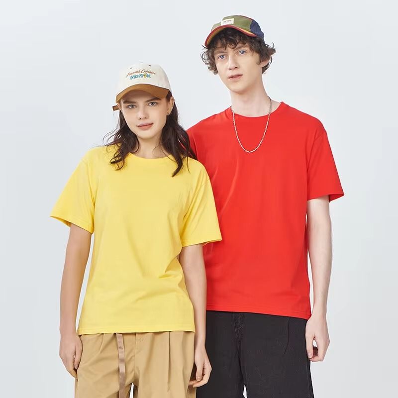 Wholesale Custom Brand Logo 100% Cotton Blank Oversized Tshirt Luxury Custom Mens Tshirts