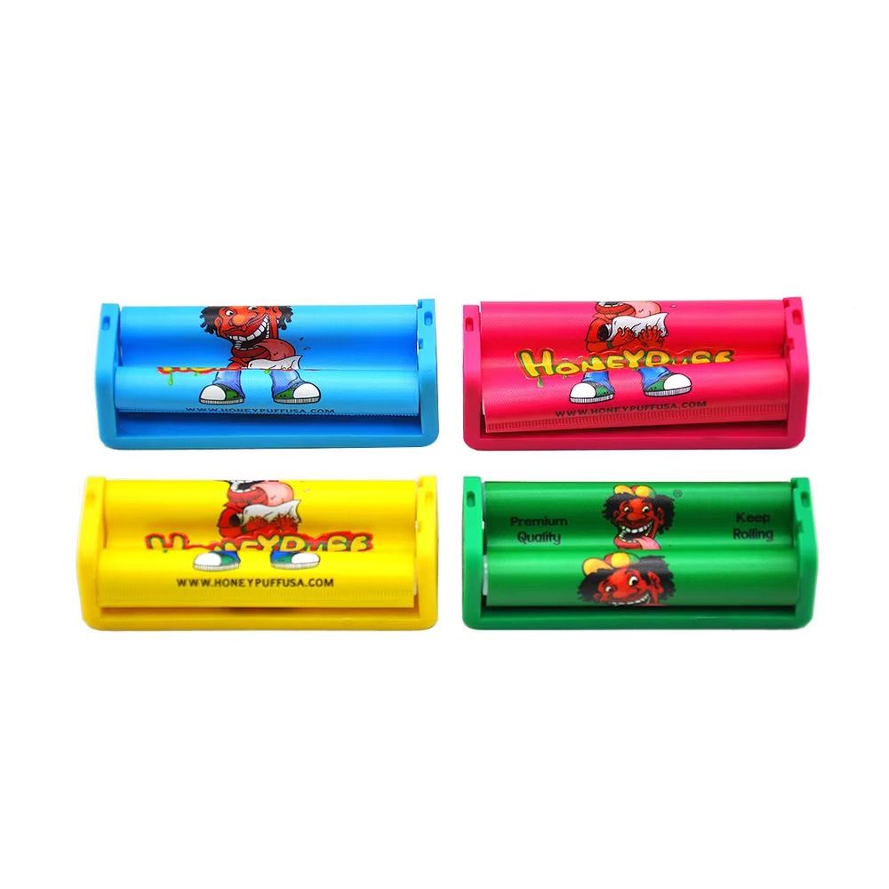 Plastic Manual Cigarette Rolling Machine Maker Roll Your Own Cigarette Roller Smoking Accessories