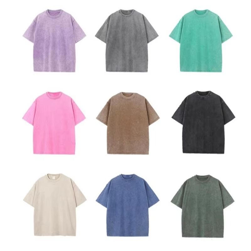 Manufacturer High Quality Your Own Brand logo Custom Heavyweight T-shirt