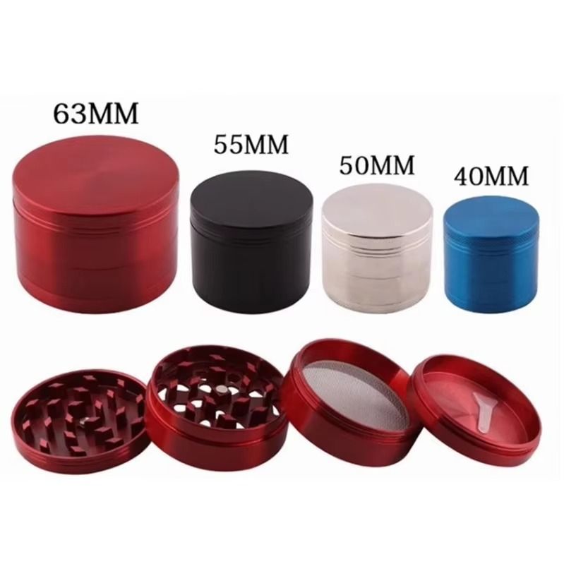 Wholesale Custom High Quality Eco Friendly Smoking Tobacco Aluminum Grinder Herb for Grinder